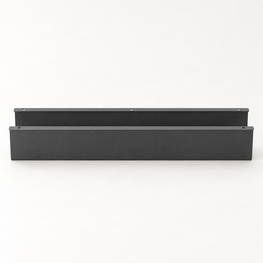 Copyhold Cable Tray in Charcoal, front view