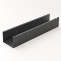 Copyhold Cable Tray in Charcoal, three-quarter view