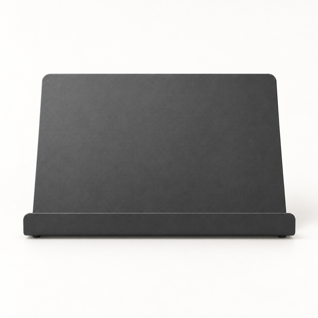 Copyhold Document Holder in Charcoal, front view