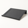 Copyhold Laptop Stand in Charcoal, three-quarter view