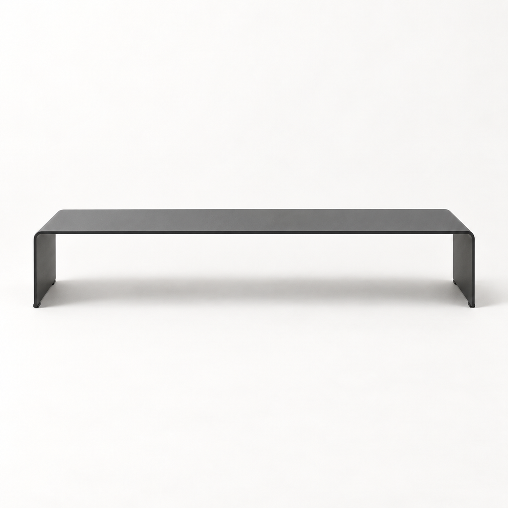 Copyhold Monitor Stand in Charcoal, front view